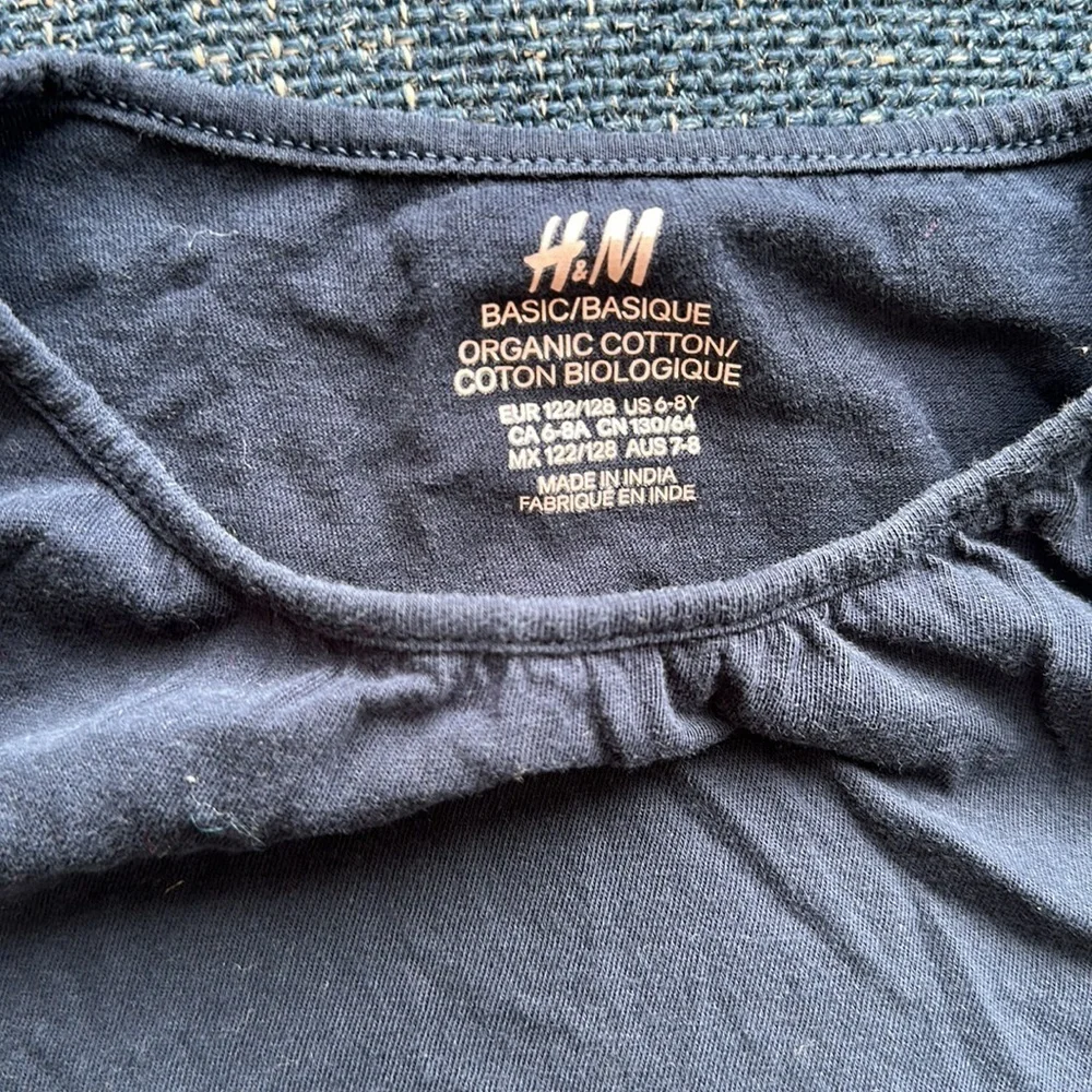 H&M Dark Blue Tshirt